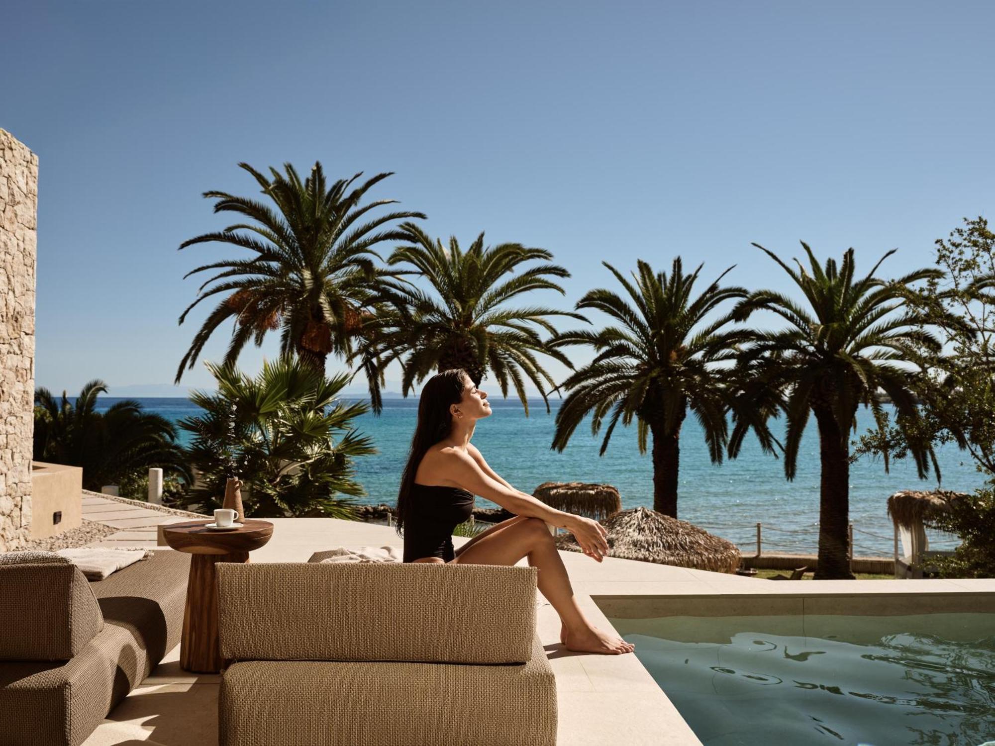 Calypso Villas Amoudi Exterior foto